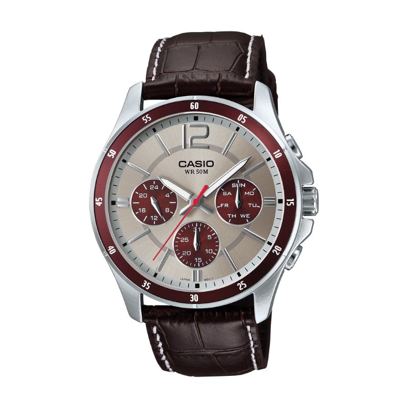 ساعت مچی مردانه کاسیو مدل MTP-1374L-7A1V