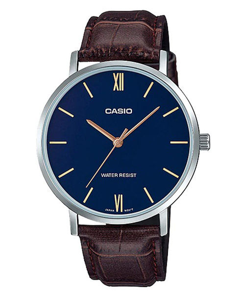 ساعت مچی مردانه کاسیو مدل CASIO-MTP-VT01L-2B2