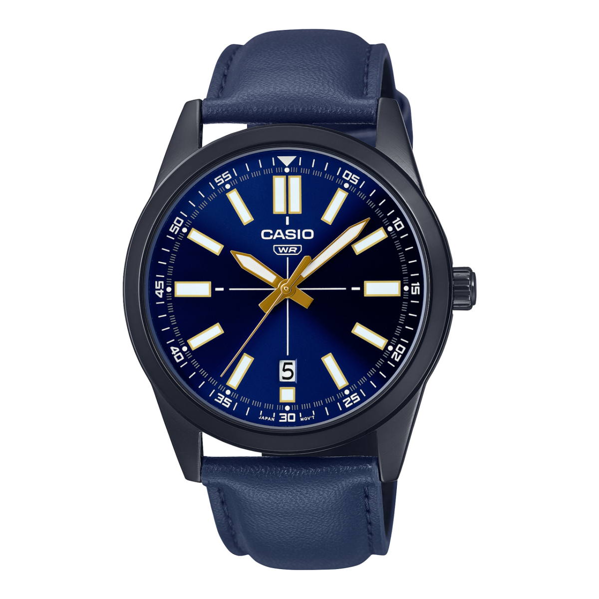 ساعت مچی مردانه کاسیو مدل CASIO-MTP-VD02BL-2EUDF