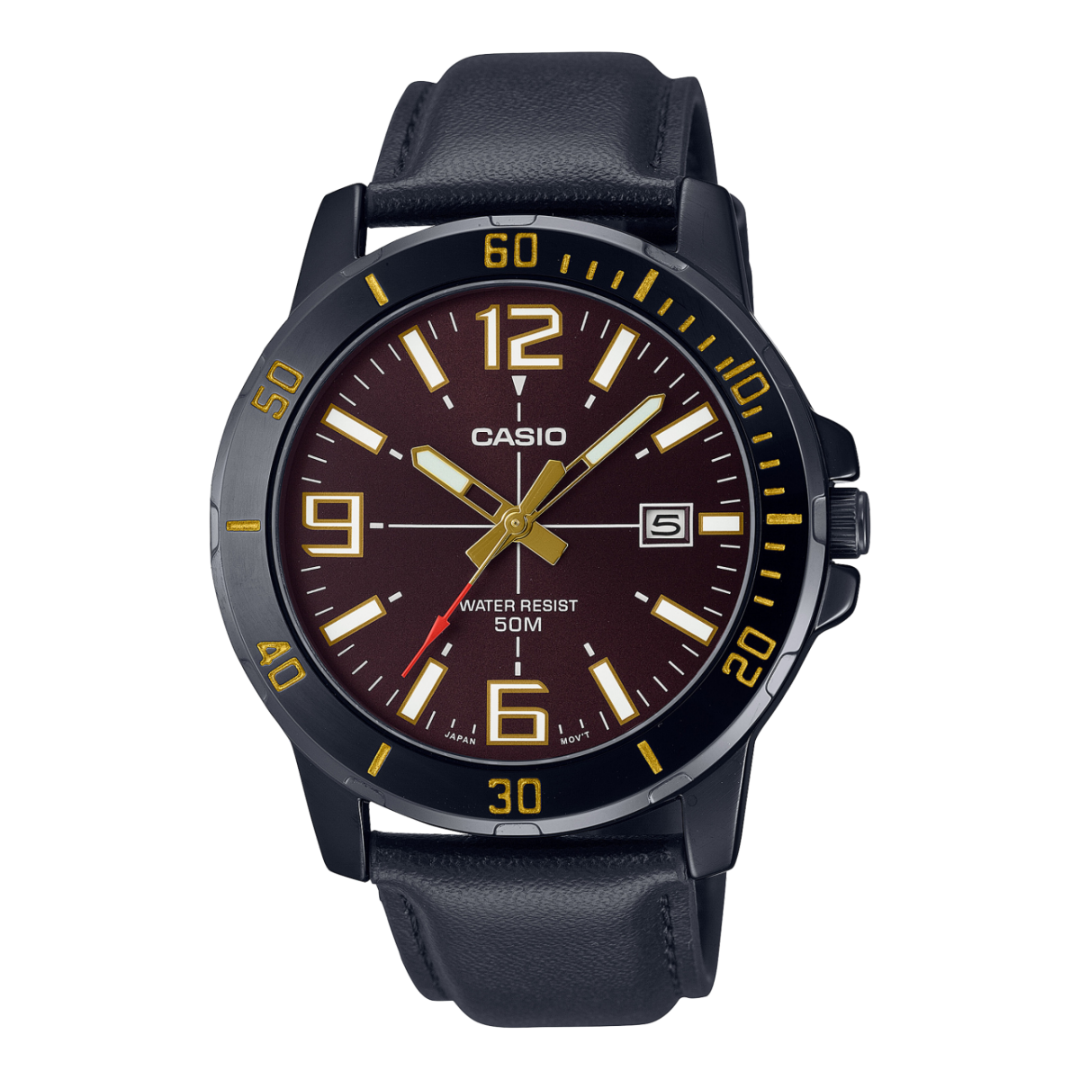 ساعت مچی مردانه کاسیو مدل CASIO-MTP-VD01BL-5BVUDF