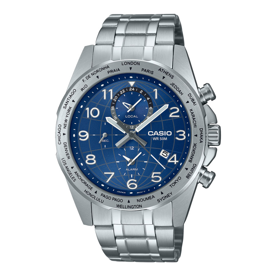 ساعت مچی مردانه کاسیو مدل CASIO-MTP-W500D-2AVDF