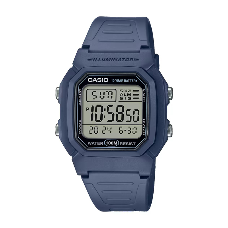 ساعت مچی کاسیو Digital مدل W-800H-2AVDF