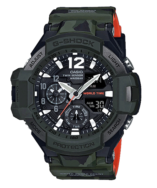 ساعت مچی مردانه G-SHOCK کاسیو مدل CASIO - GA-1100SC-3A