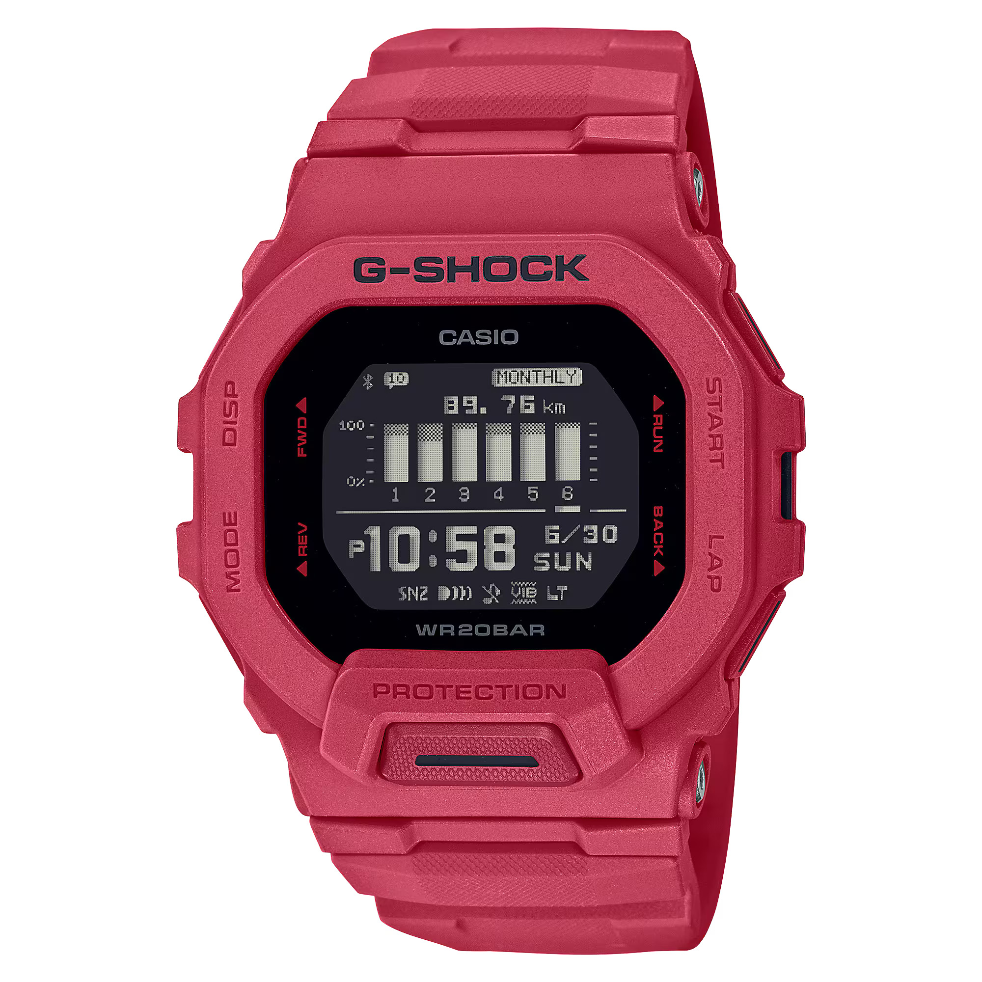 ساعت مچی G-Shock مدل CASIO-GBD-200RD-4DR