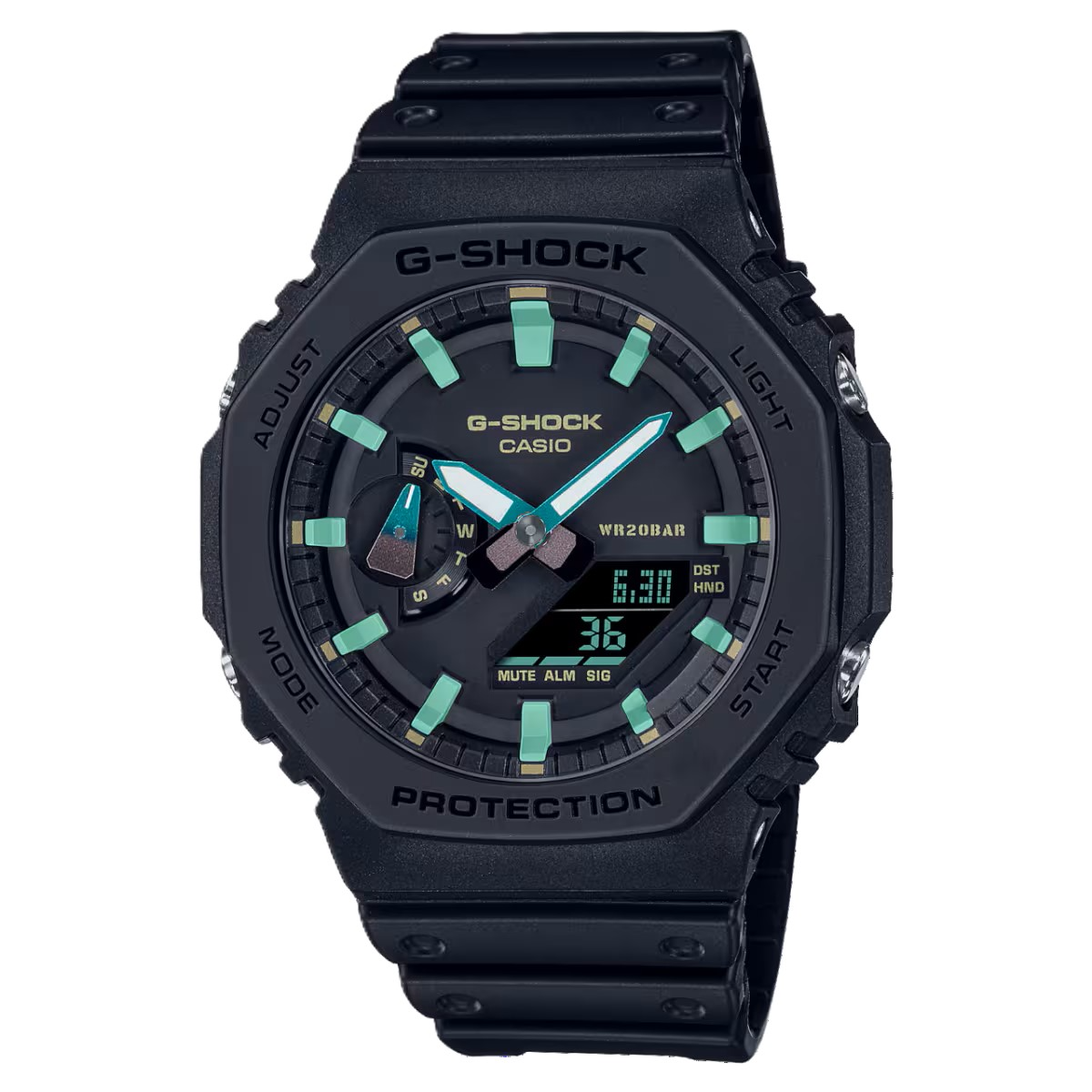 ساعت مچی مردانه کاسیو G-SHOCK مدل GA-2100RC-1ADR