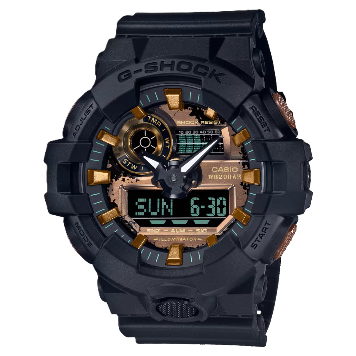 ساعت مچی مردانه کاسیو G-SHOCK مدل GA-700RC-1ADR