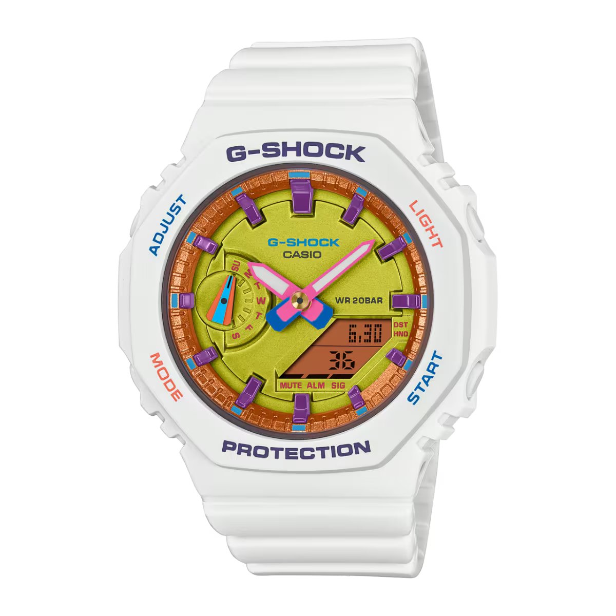 ساعت مچی زنانه G-SHOCK مدل CASIO-GMA-S2100BS-7ADR