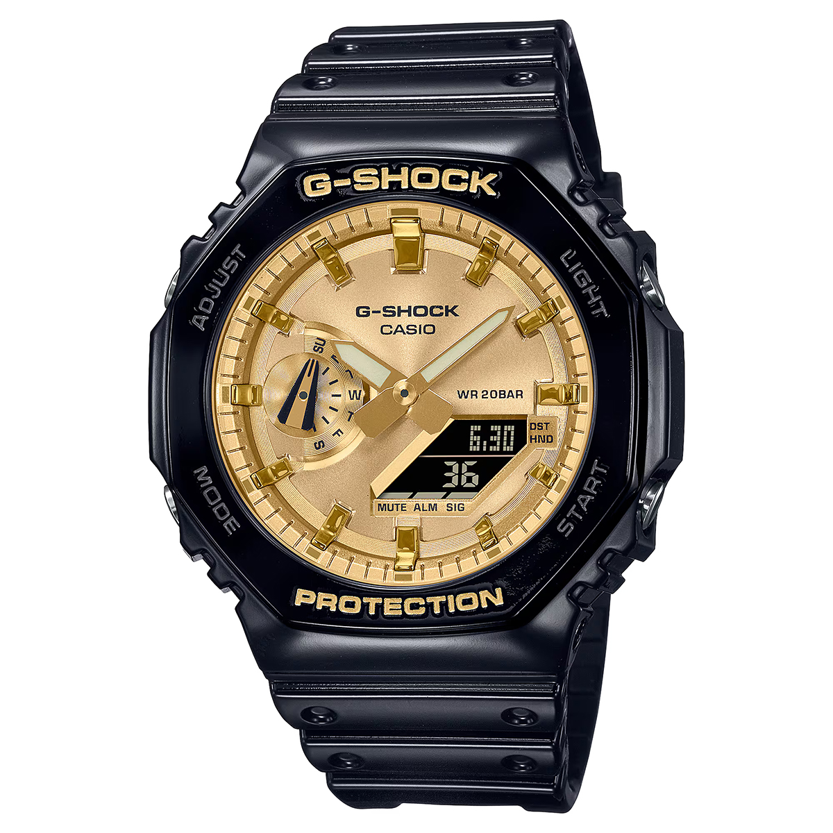 ساعت مچی مردانه کاسیو G-SHOCK مدل GA-2100GB-1ADR