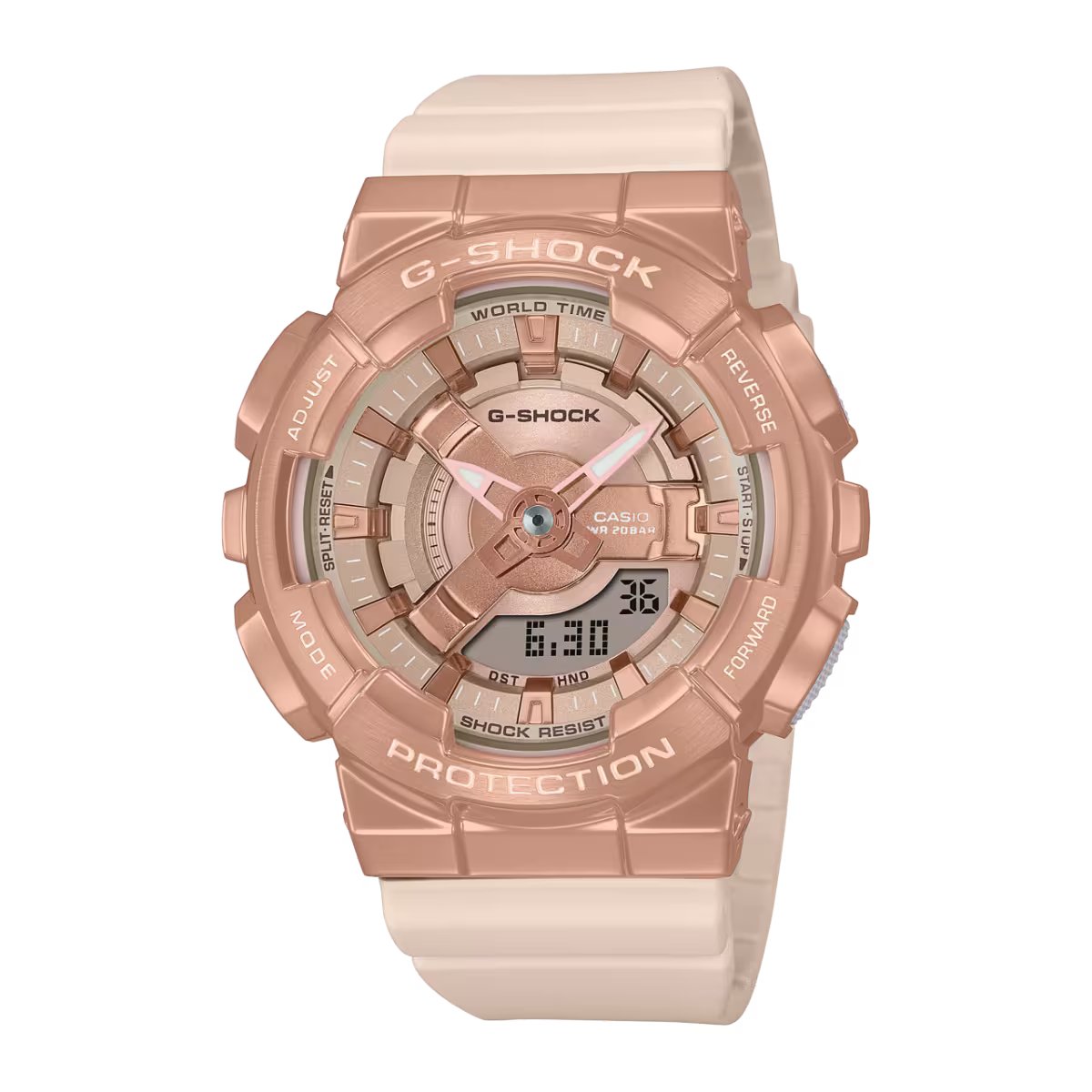 ساعت مچی زنانه G-SHOCK مدل CASIO-GM-S110PG-4ADR