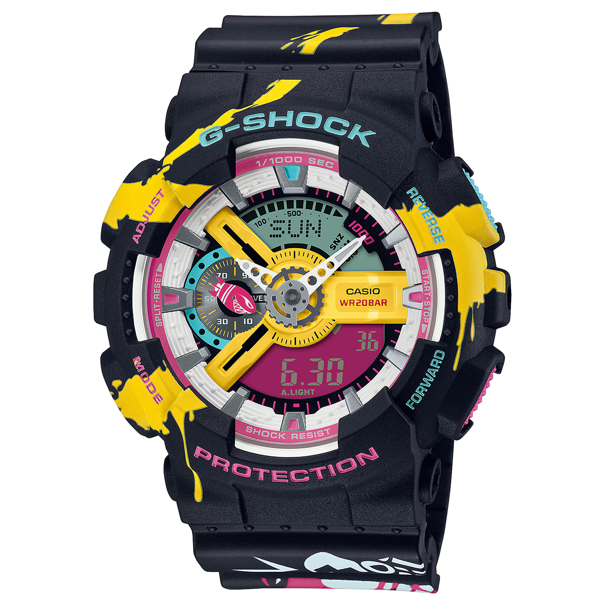 ساعت مچی مردانه کاسیو G-SHOCK مدل GA-110LL-1ADR