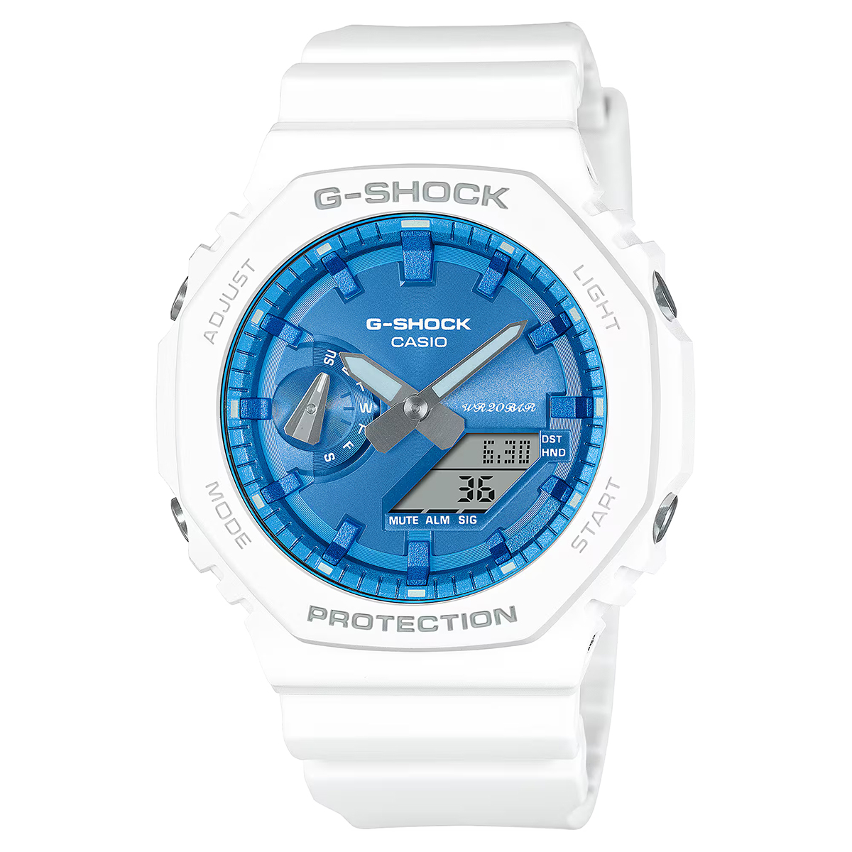 ساعت مچی مردانه کاسیو G-SHOCK مدل GA-2100WS-7ADR