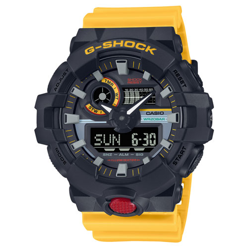 ساعت مچی مردانه کاسیو G-SHOCK مدل GA-700MT-1A9DR