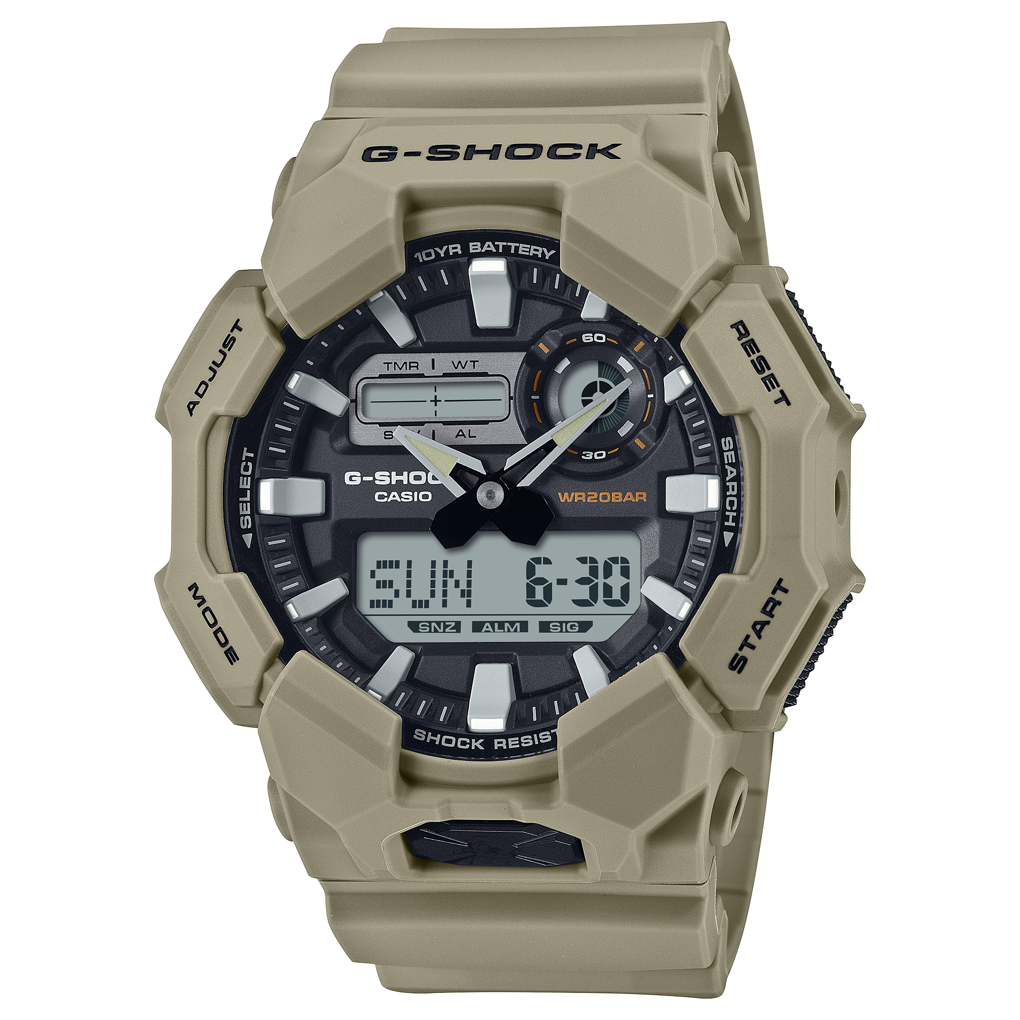 ساعت مچی مردانه کاسیو G-SHOCK مدل GA-010-5ADR