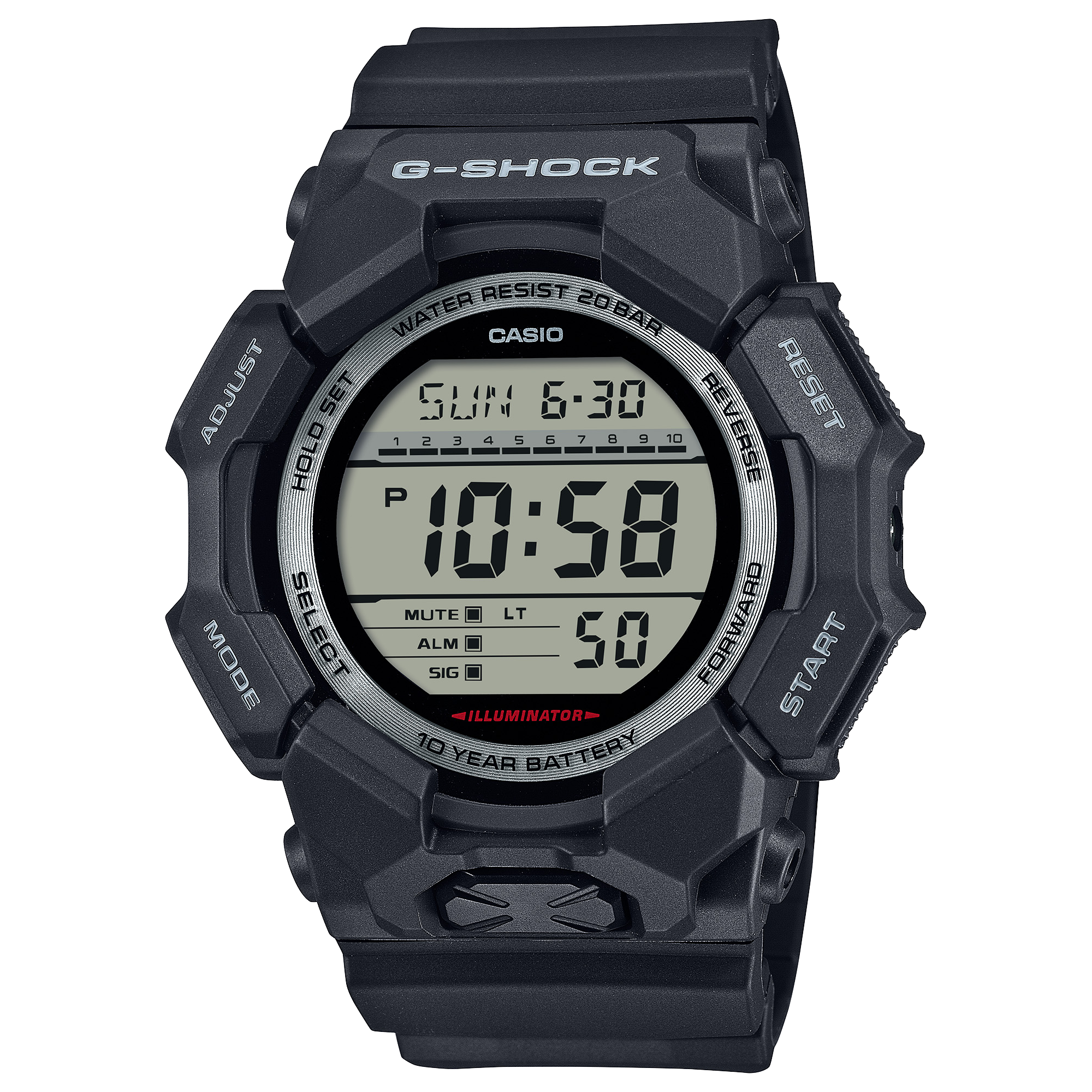 ساعت مچی مردانه کاسیو G-SHOCK مدل GD-010-1DR