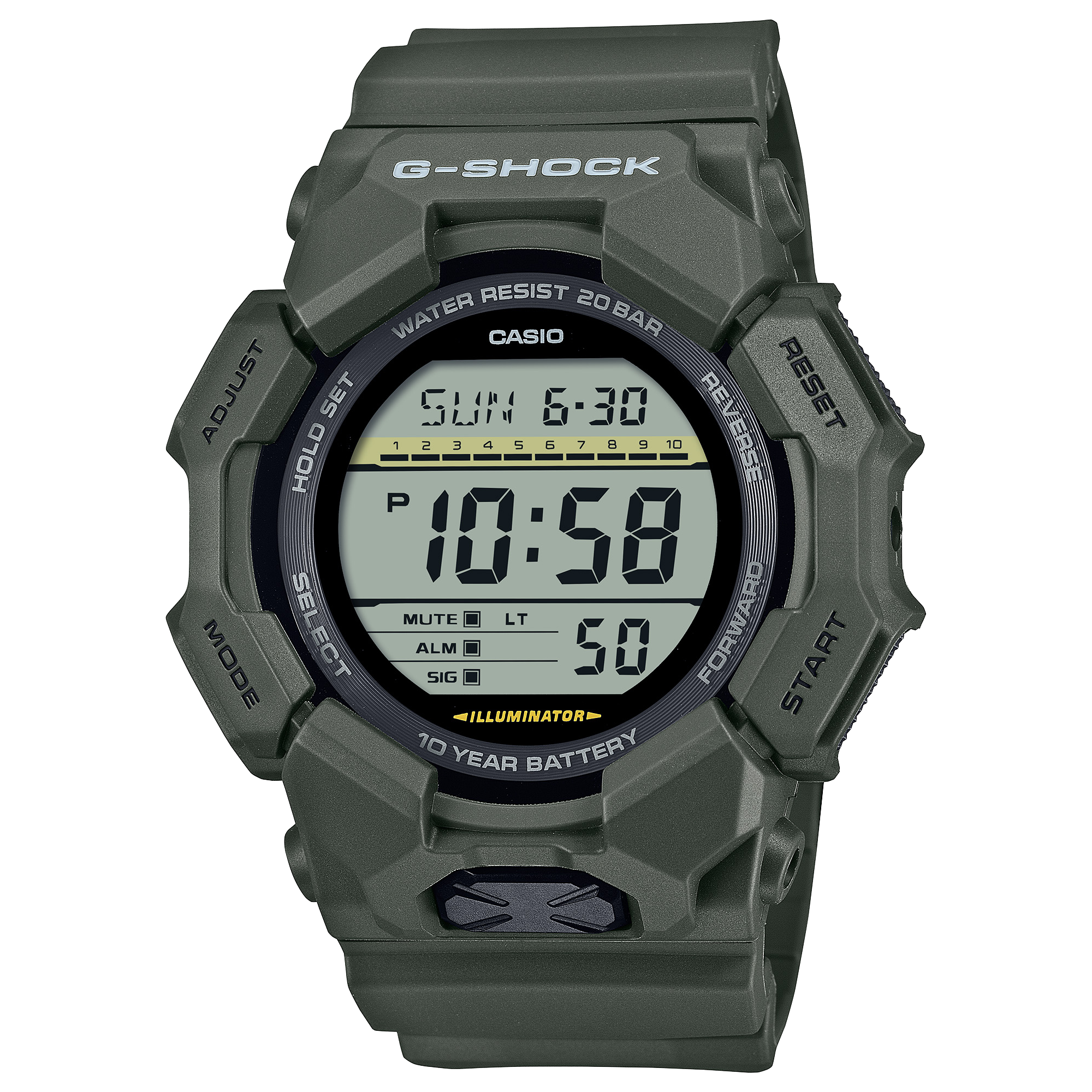 ساعت مچی مردانه کاسیو G-SHOCK مدل GD-010-3DR