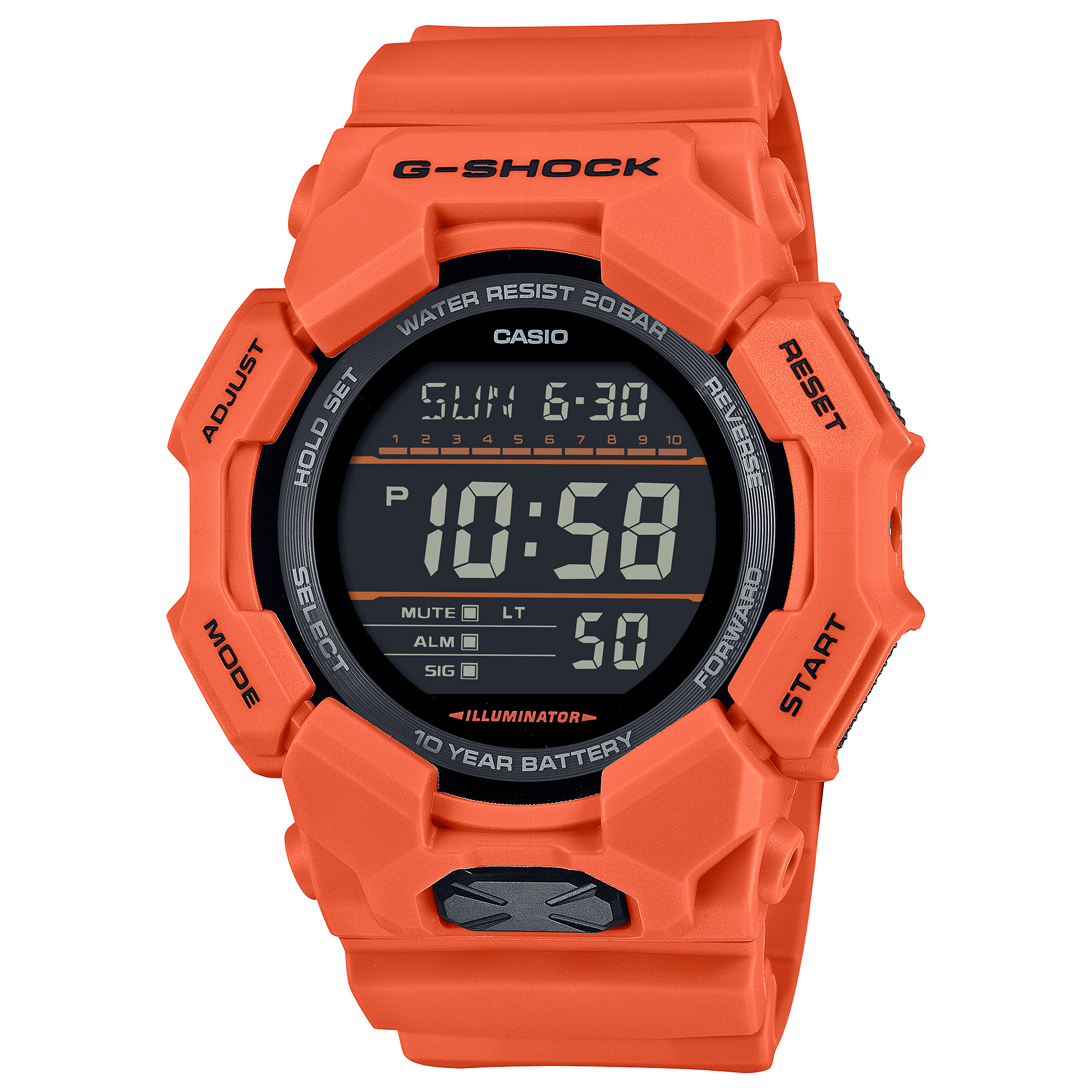 ساعت مچی مردانه کاسیو G-SHOCK مدل GD-010-4DR