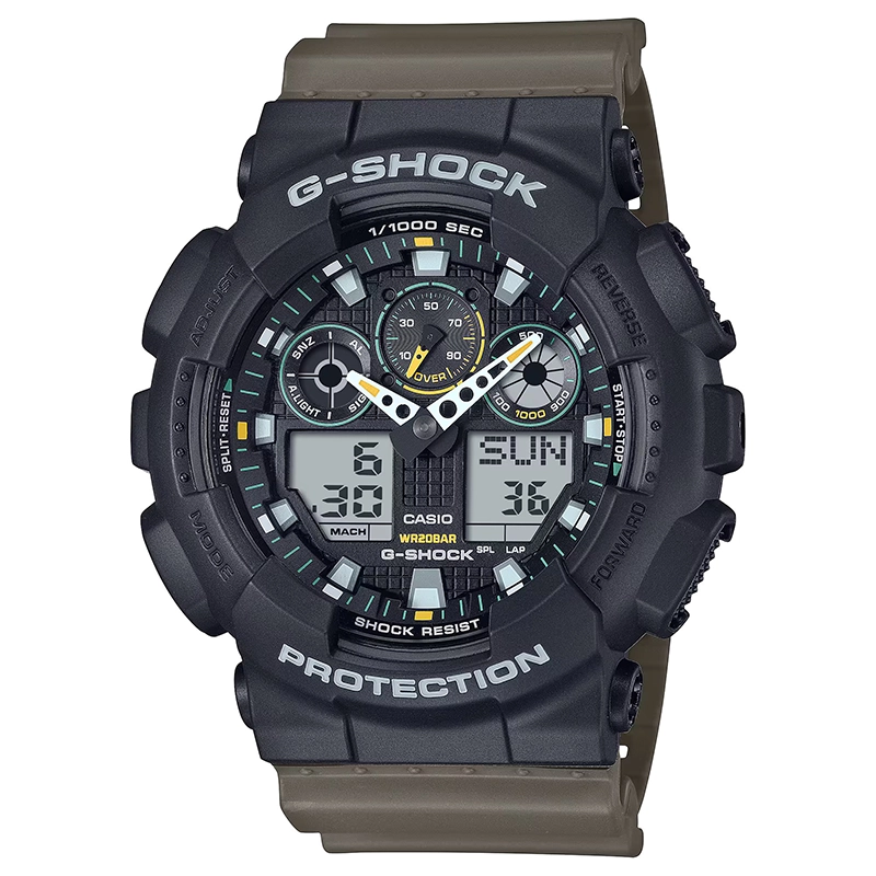 ساعت مچی مردانه جی شاک کاسیو مدل GA-100TU-1A3DR