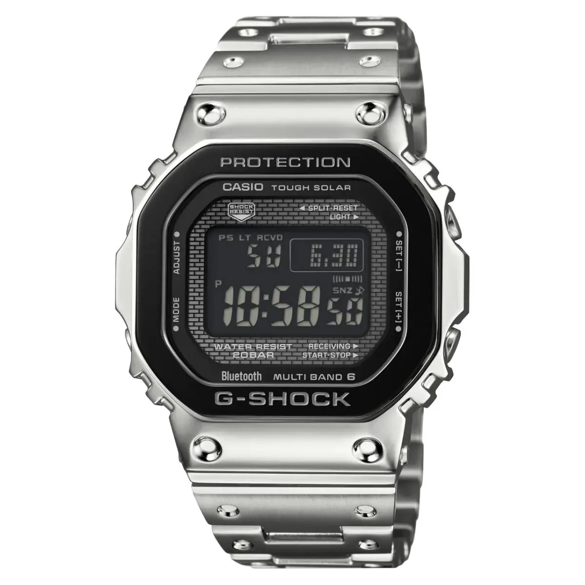 ساعت مچی مردانه کاسیو G-SHOCK مدل GMW-B5000BT-1DR