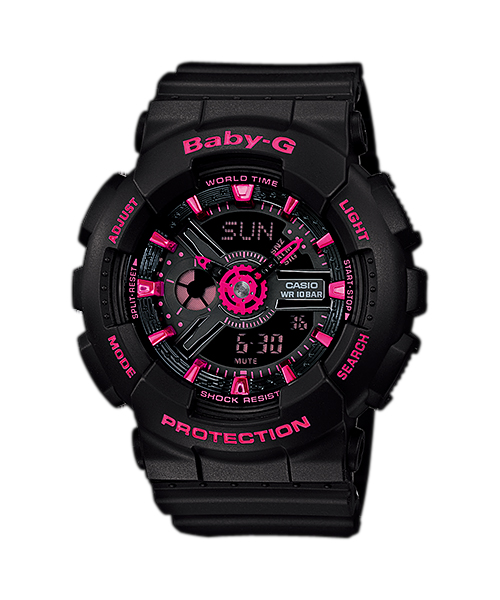 ساعت مچی زنانه BABY-G کاسیو مدل CASIO - BA-111-1A