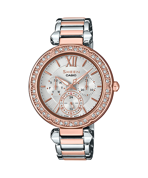 ساعت مچی زنانه SHEEN کاسیو مدل CASIO - SHE-3061SPG-7A