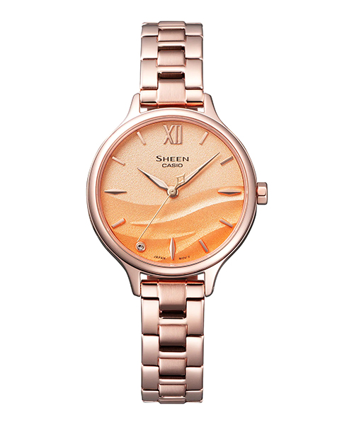 ساعت مچی زنانه SHEEN مدل CASIO -SHE-4550PG-4AUDF