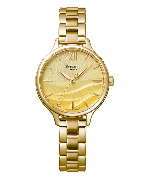 ساعت مچی زنانه SHEEN مدل CASIO -SHE-4550G-9AUDF