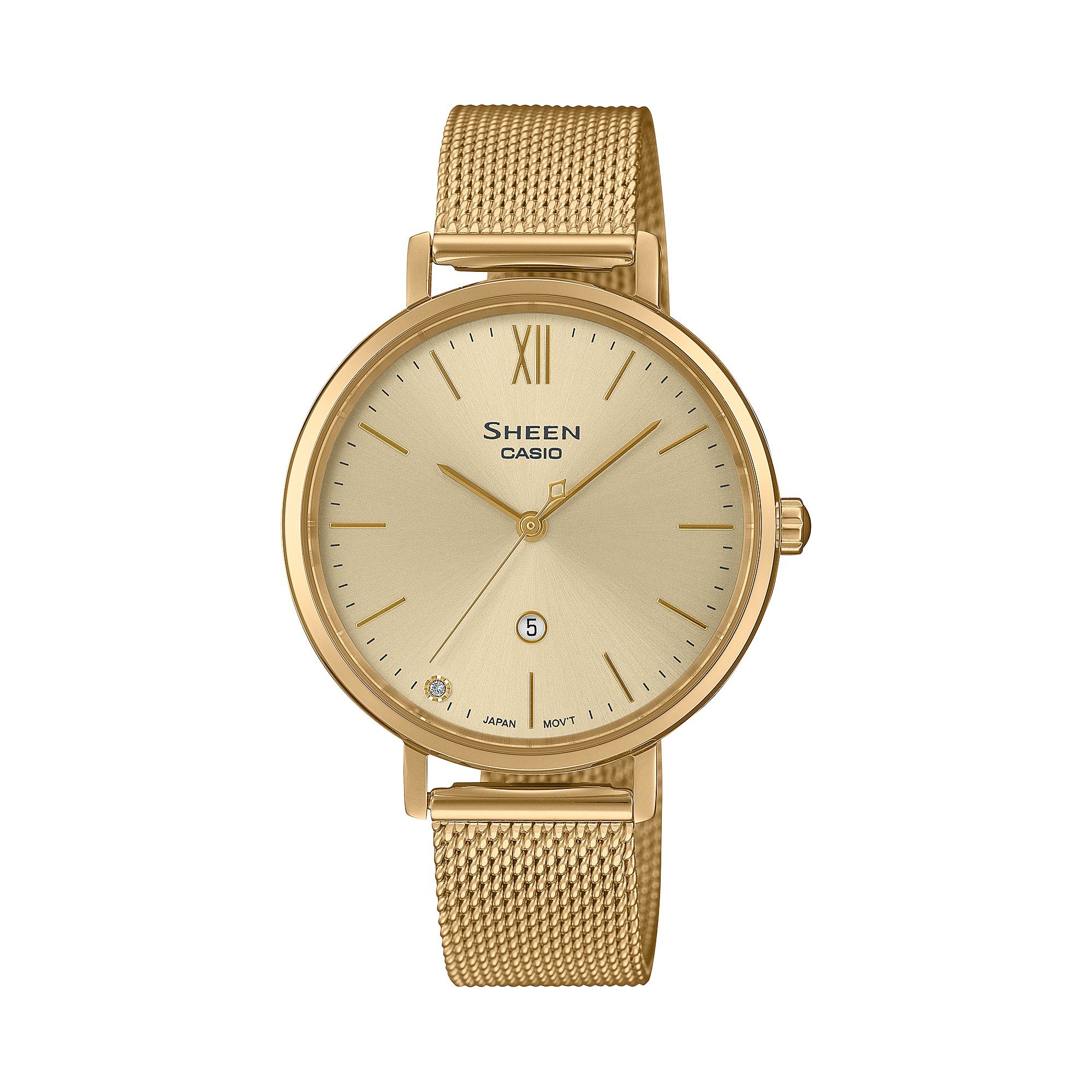 ساعت مچی زنانه SHEEN مدل CASIO-SHE-4539GM-9AUDF