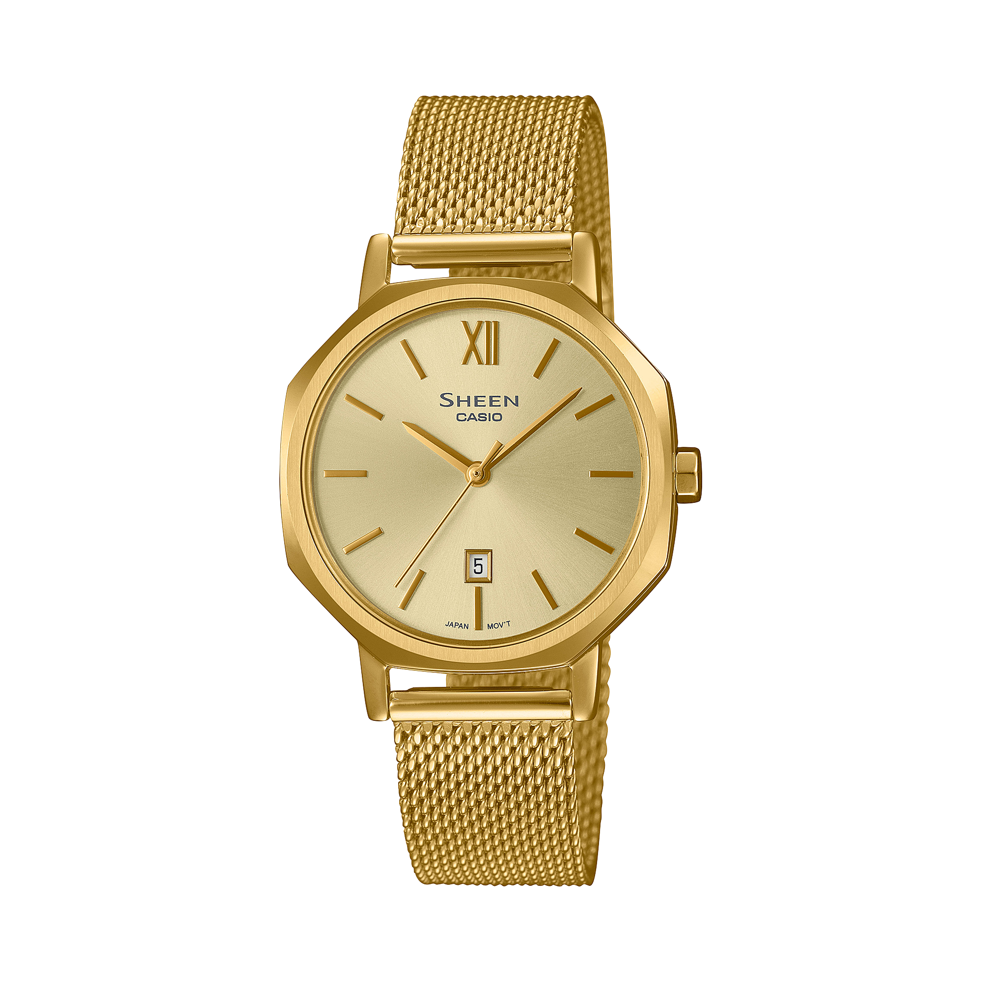 ساعت مچی زنانه SHEEN مدل CASIO-SHE-4554GM-9AUDF